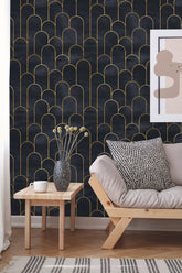 Art Deco Geometric  Wallpaper